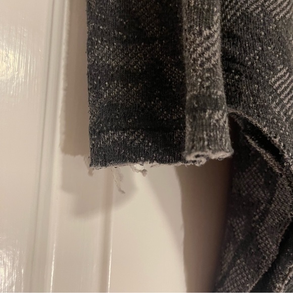 🎉HOST PICK🎉 Free People black & grey “Bed of Roses” pullover sweater - Picture 12 of 16